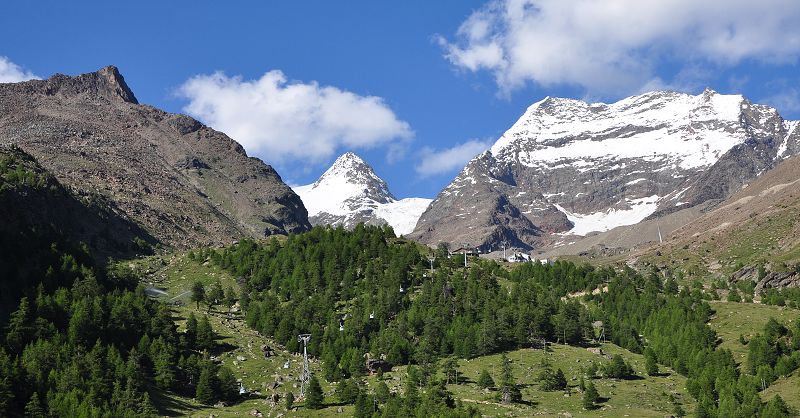 Fletschhorn a Laginhorn